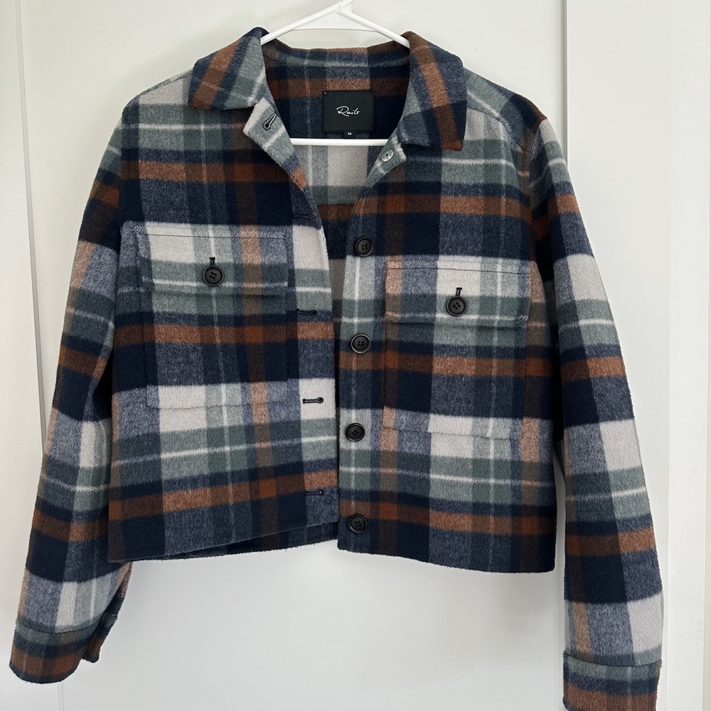Rails Plaid Cropped Jacket✨